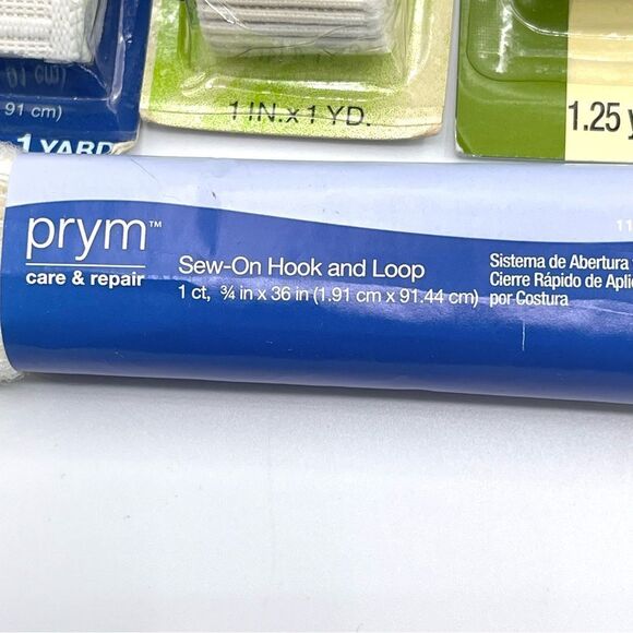 Seam Binding Tape Hem Facing Bias Tape Elastic Band Patches Cookie Tin Bundle - Picture 7 of 16